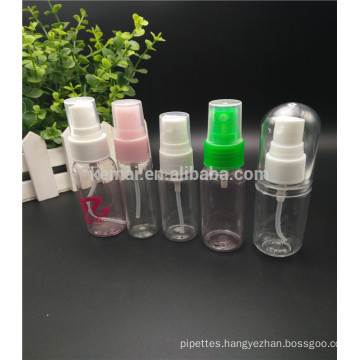 PET plastic 30ml plastic spray bottles